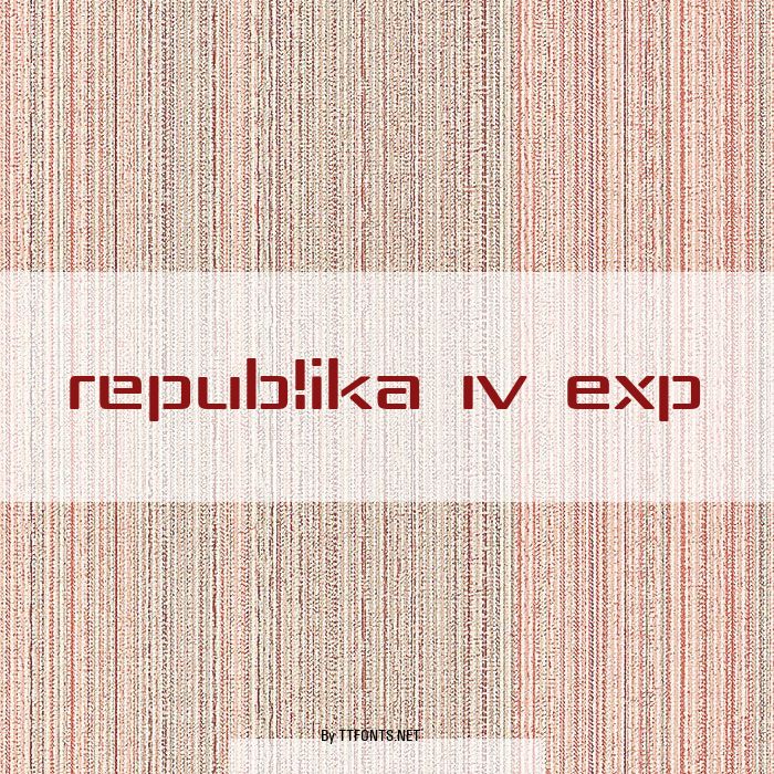 Republika IV Exp example